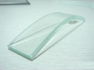 5 mm - 19 mm gebogene gehärtetes Glas 800 mm * 2.200 mm max für Zwischenwand mit hoher Genauigkeit