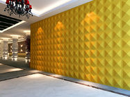 Quadratisches PC 3D dekoratives Wand-Gebäude/Wärmedämmungs-Platte