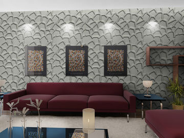 Arbeiten Sie Wohnzimmer-Tapete der Wand-Kunst-3D, moderne 3D Wand für Sofa-Hintergrund um
