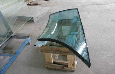 Gebogenes ausgeglichenes Architekturisolierglas 19mm mit Aluminiumrahmen