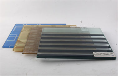 10mm dekorative Glasplatten, Siebdruck-Druck farbige Glasblätter