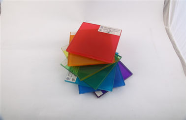 10mm dekorative Glasplatten, Siebdruck-Druck farbige Glasblätter
