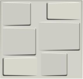 Kundengebundenes Logo dekoratives 3D maserte Stärke der Wand-bunte Tapeten-1,5 cm