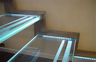 Feuer-Beweis-ausgeglichenes lamelliertes Sicherheitsglas für errichtende Treppe