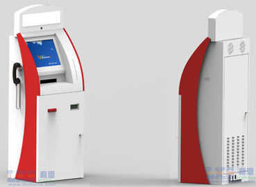Hoher Laborversuch-Berichts-Drucker-Gesundheits-Kiosk des Sicherheits-Bildschirm- mit Plattform-Skala