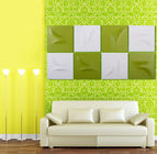 Arbeiten Sie PU 3D dekorative Wand für Schlafzimmer/Hotel/KTV um