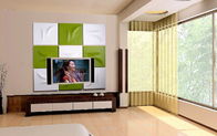 Arbeiten Sie PU 3D dekorative Wand für Schlafzimmer/Hotel/KTV um