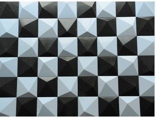 Wand-Wandverkleidungs-Steinwand-Hintergrund PVCs materieller wasserdichter Äußer-3D im Freien