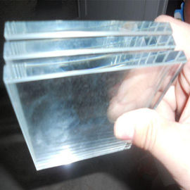 Ultra klares niedriges Blatt des ausgeglichenen Glases des Eisens
